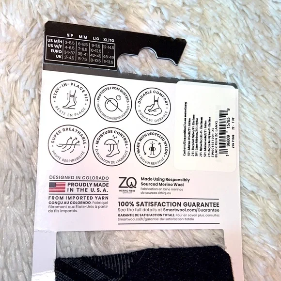 SMARTWOOL RUN LOWS - Picture 2 of 2